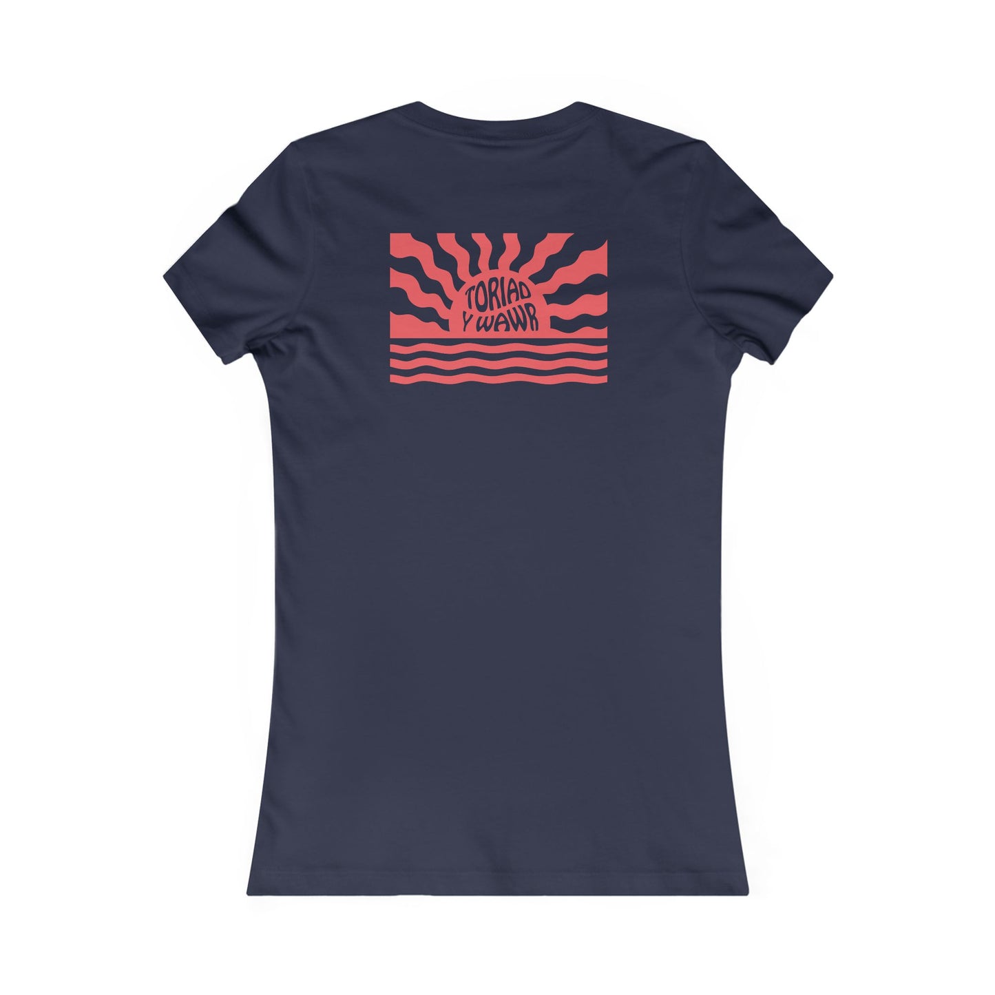 Women's 'Toriad Y Wawr' Tee - Retro Sunrise