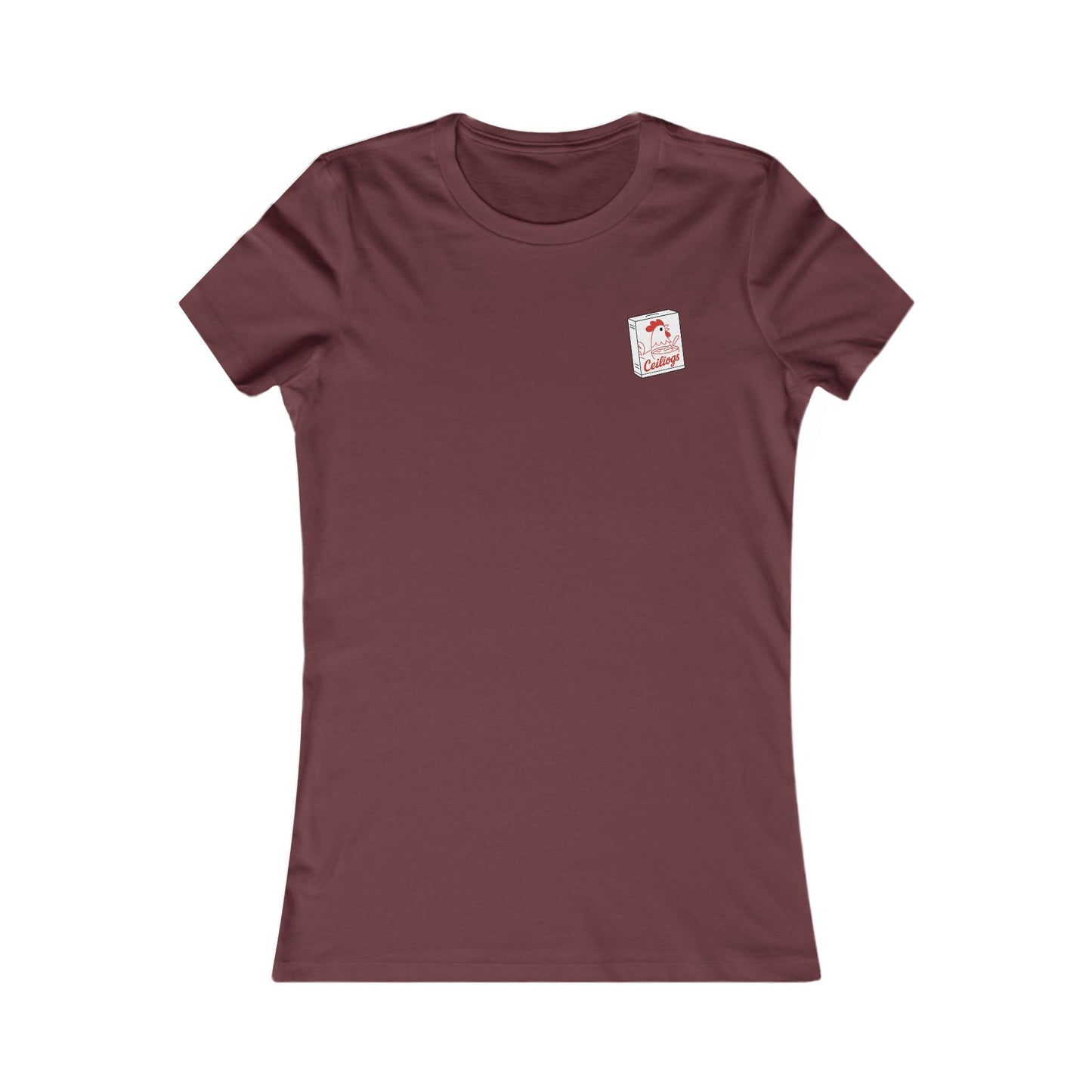 Women's Retro Cereal Tee - 'Ceiliogs'