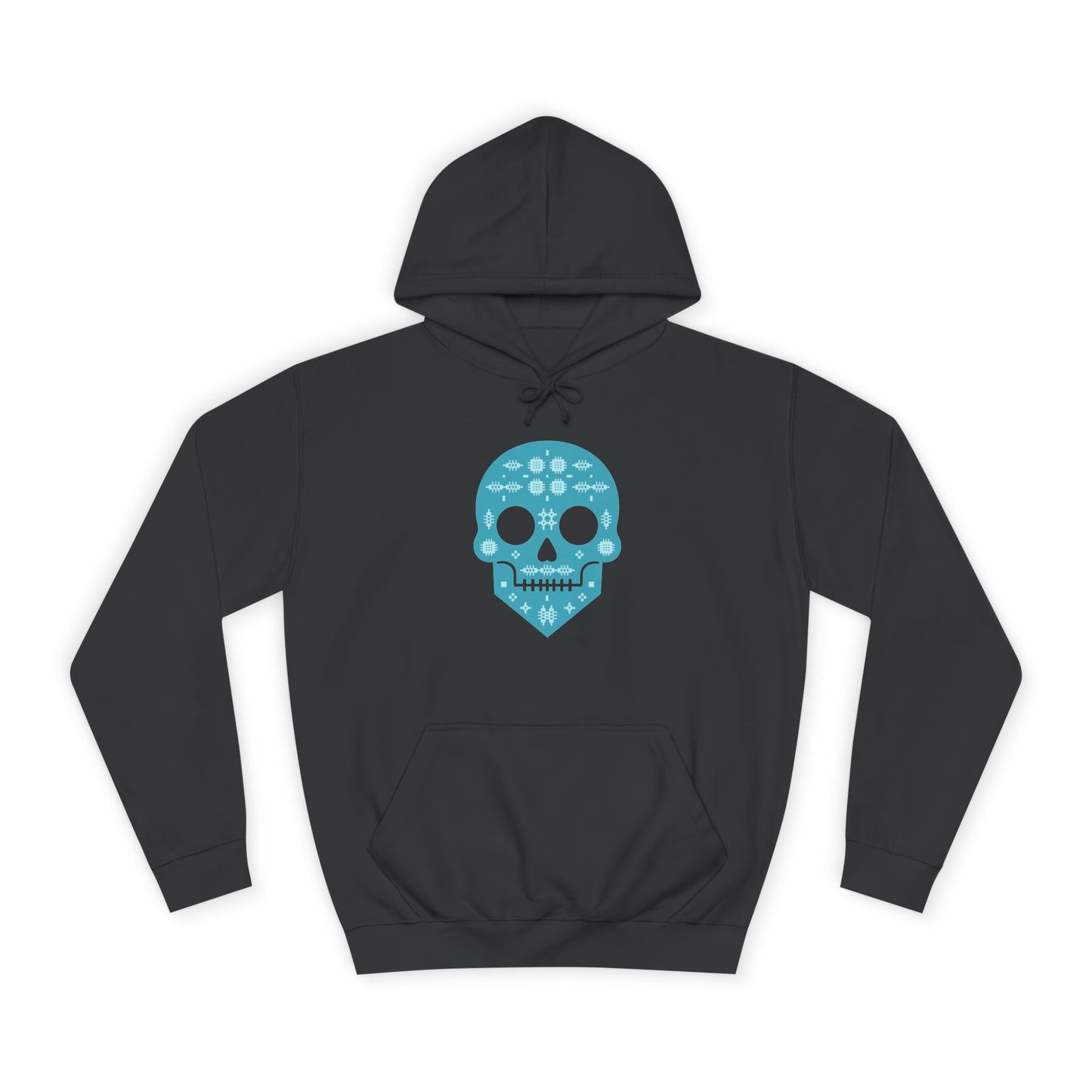 Day of the Dead Welsh Tapestry Skull Hoodie (Unisex)