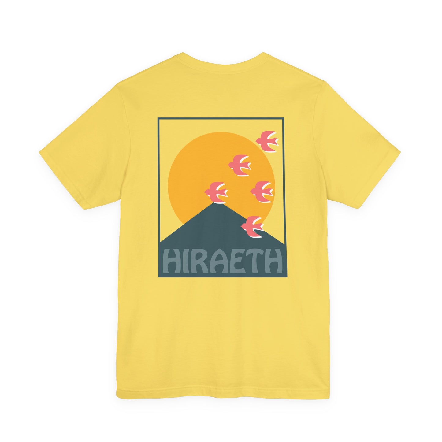 Hiraeth Yr Wyddfa Tee (Unisex) - Sunset & Swallows Double Sided T‑Shirt