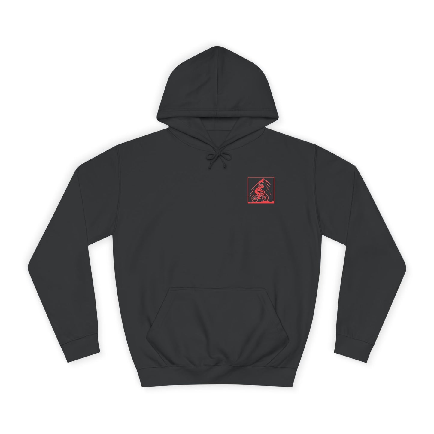 North Wales Cycling Unisex Hoodie -  'Barod Am y Daith' (Double Sided)