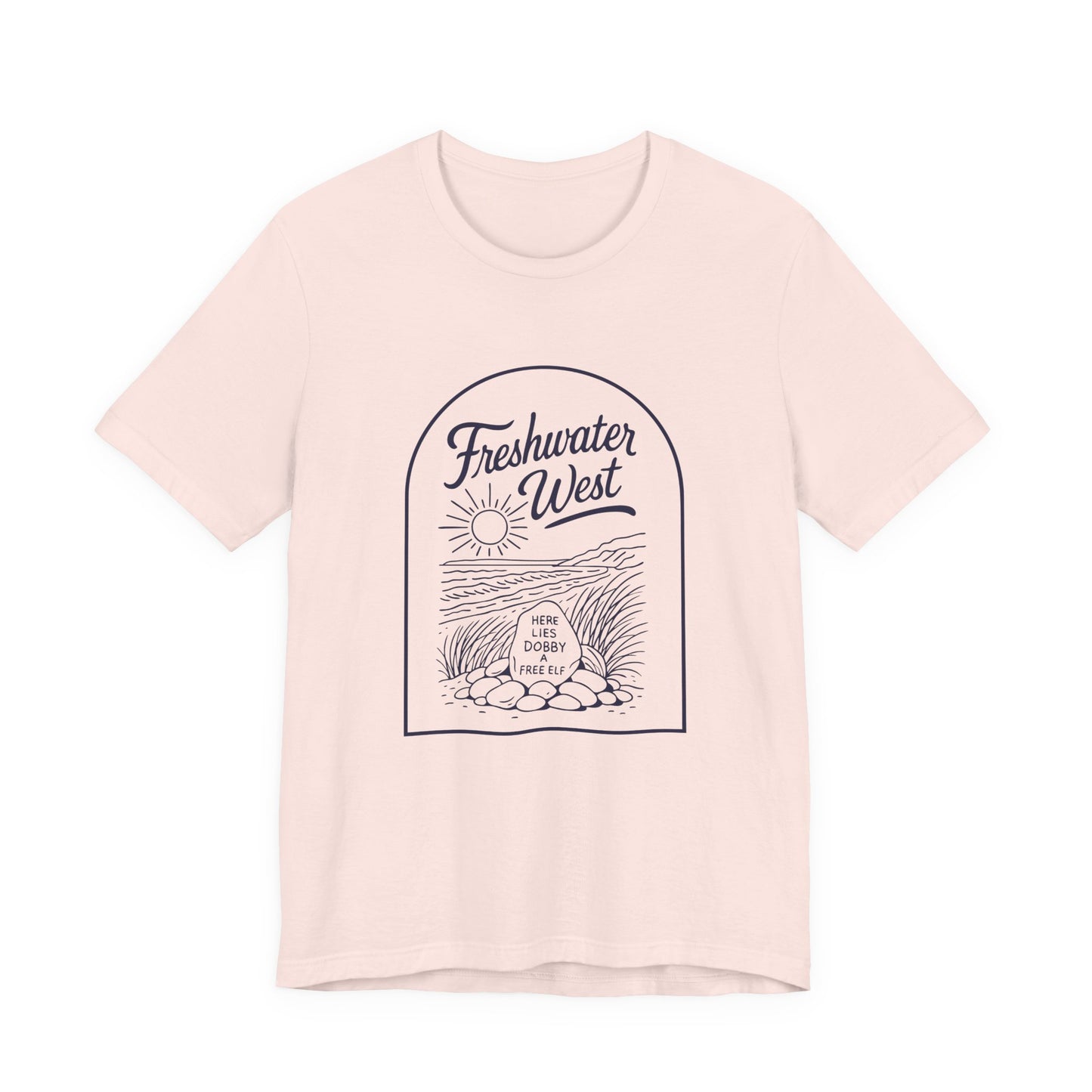 Freshwater West Unisex Tee - Dobby's Grave Harry Potter Graphic T-Shirt