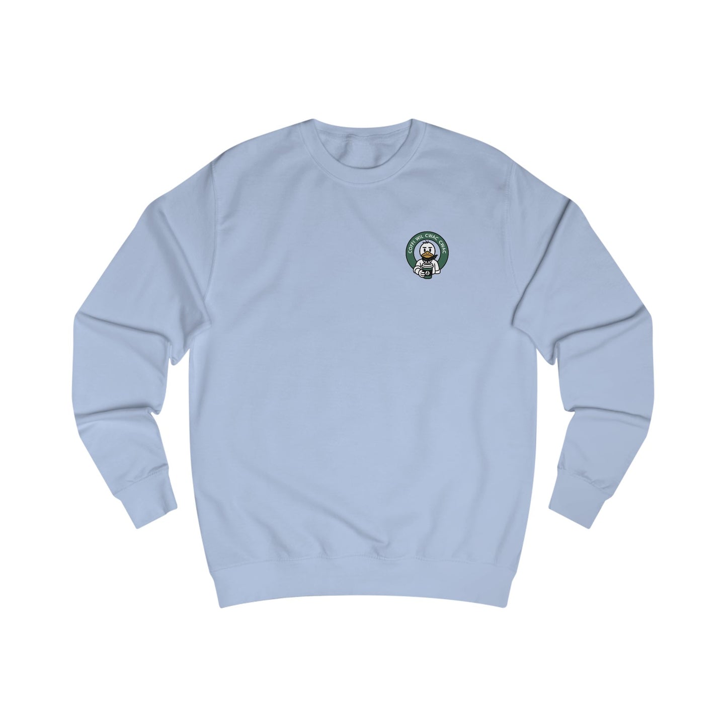 Unisex Wil Cwac Cwac Inspired Retro Coffee Unisex Jumper (Double Sided)