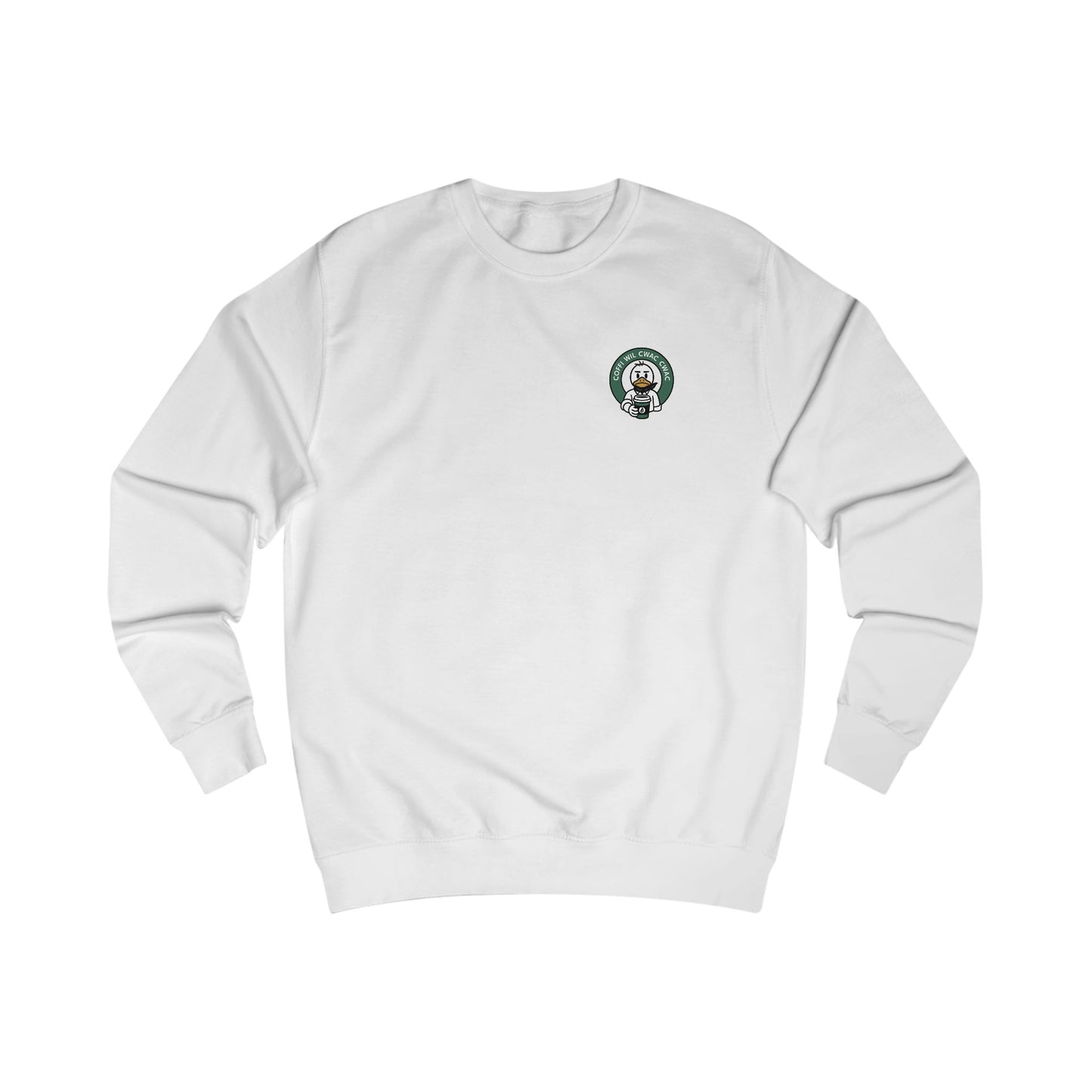 Unisex Wil Cwac Cwac Inspired Retro Coffee Unisex Jumper (Double Sided)