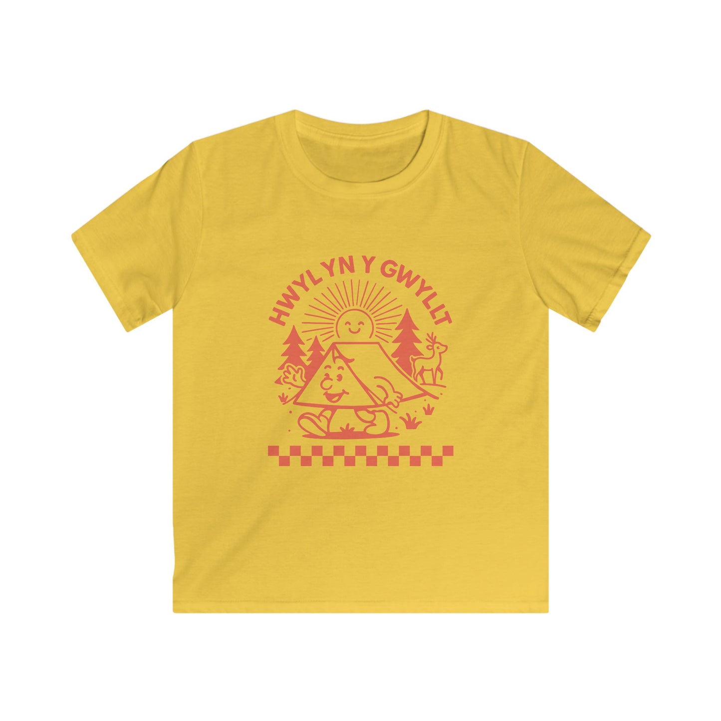 Welsh Kids Tee - 'Hwyl yn y Gwyllt' - Outdoor Adventure, Nature T-Shirt