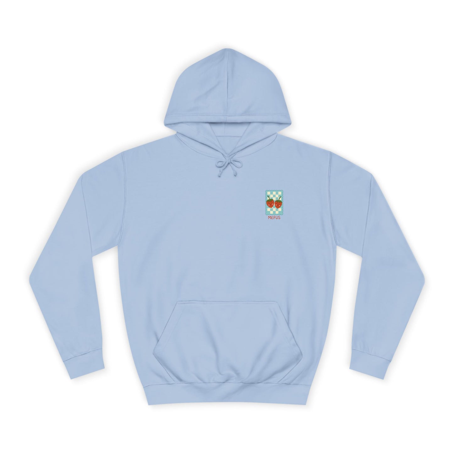Retro Strawberry Hoodie — "Mefys"