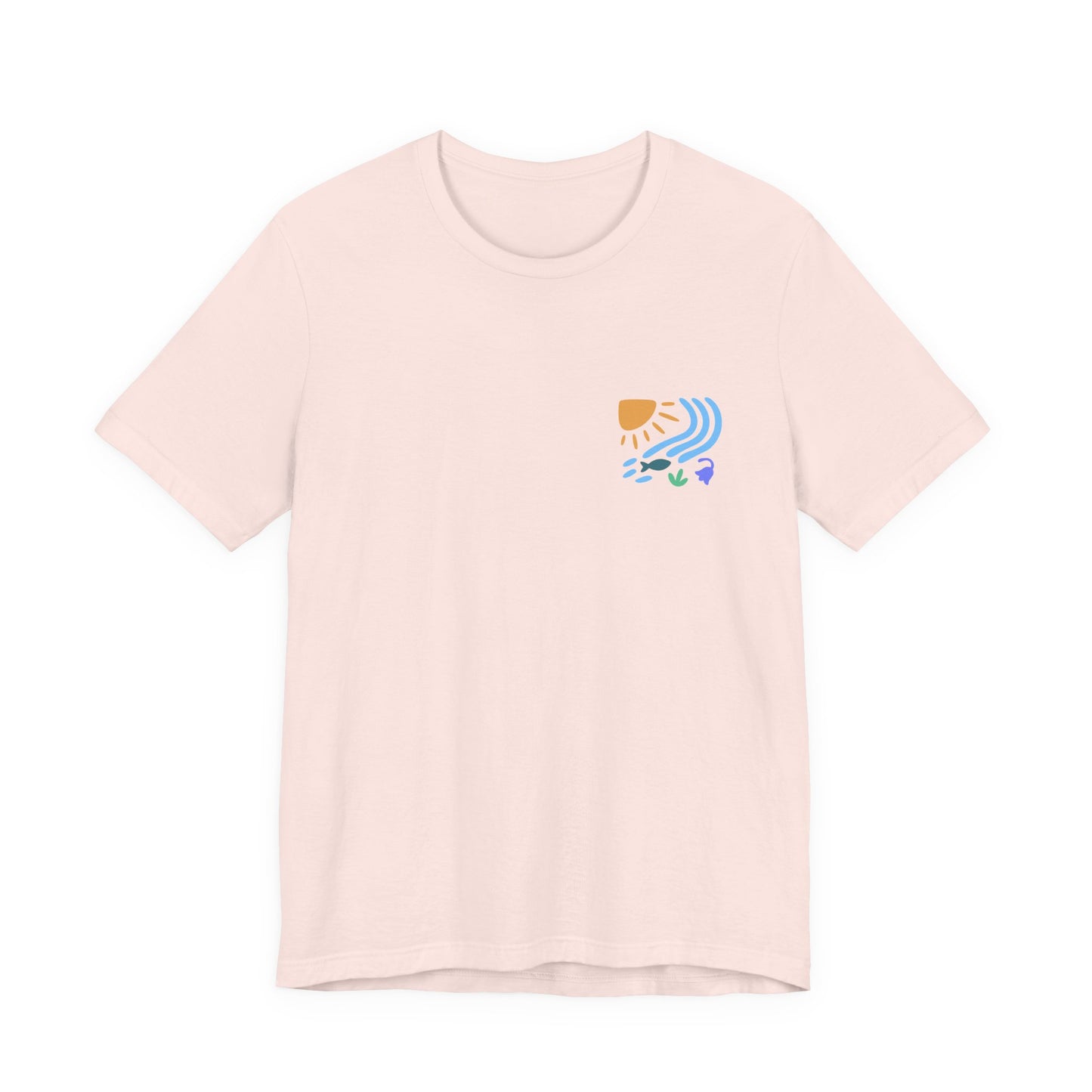 'Glan-y-Nant' Riverside Graphic Tee (Unisex) — Nature Scenic T‑Shirt