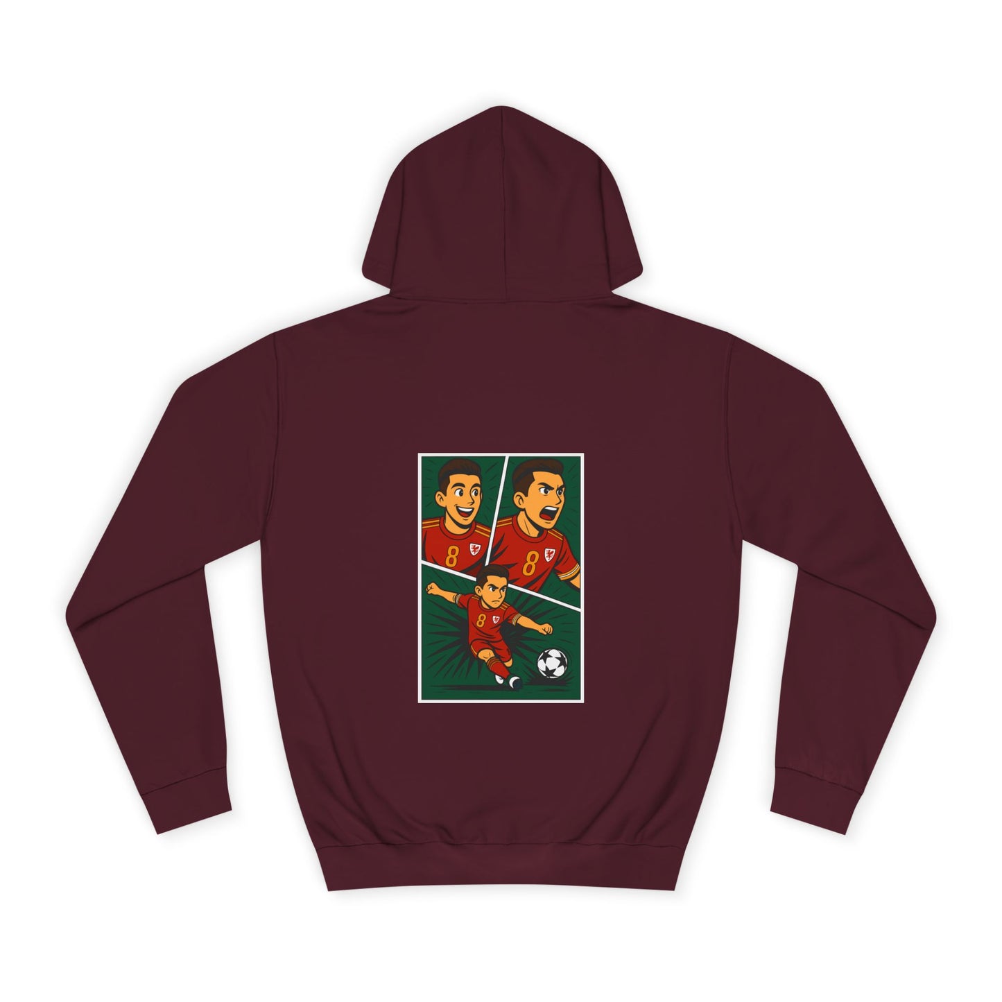 Harry Wilson Comic Book Style Unisex Hoodie (Double sided)