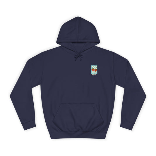 Retro Strawberry Hoodie — "Mefys"