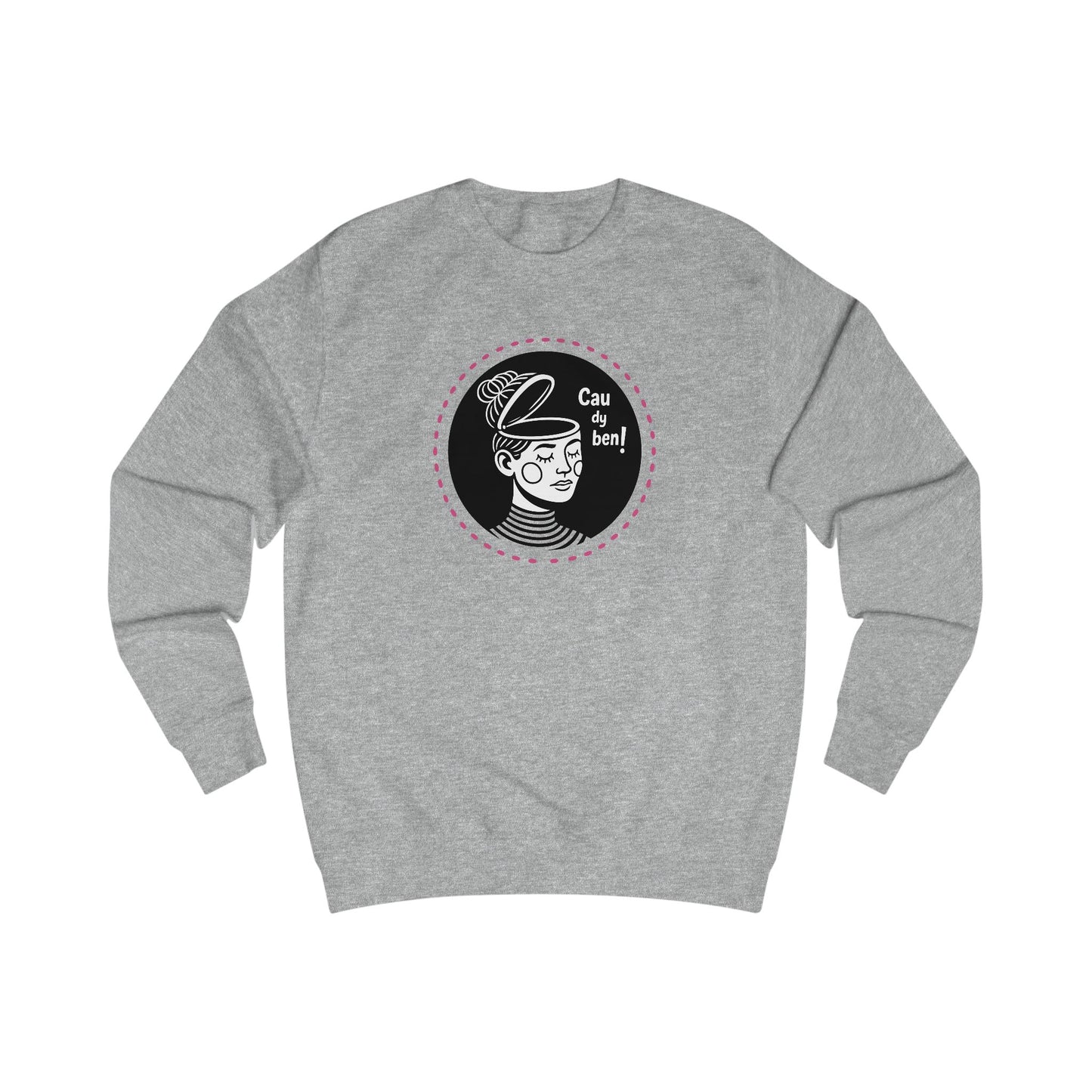 'Cau dy ben!' Graphic Unisex Crewneck