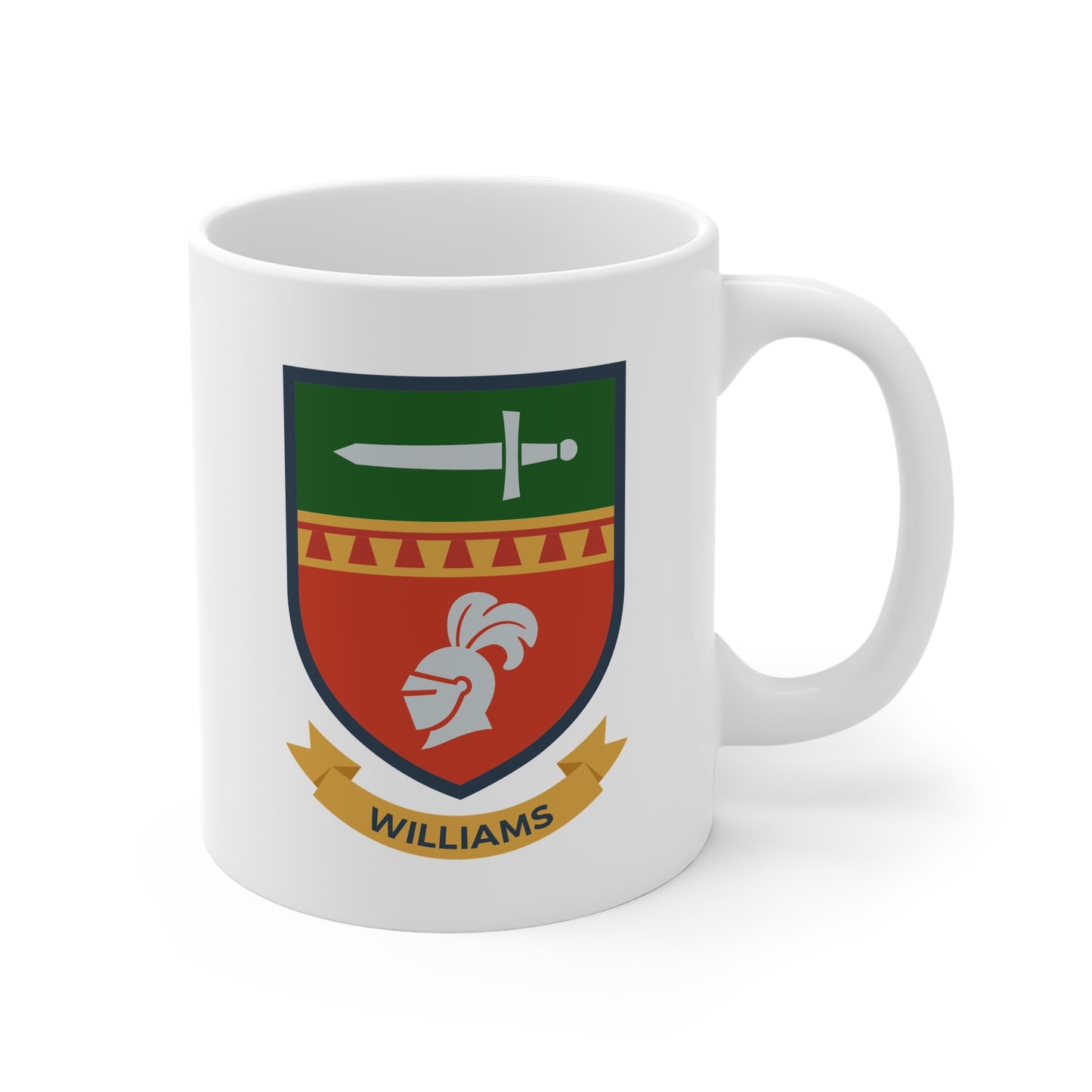 Williams Coat Of Arms Mug - Welsh Heraldry