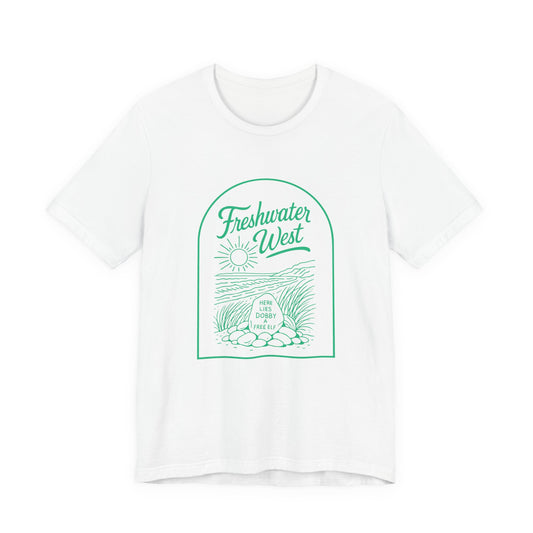 Freshwater West Unisex Tee - Dobby's Grave Harry Potter Graphic T-Shirt