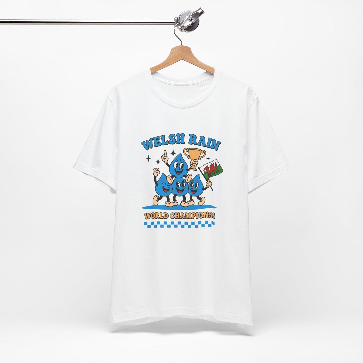 Welsh Rain World Champions - Retro Unisex T-Shirt