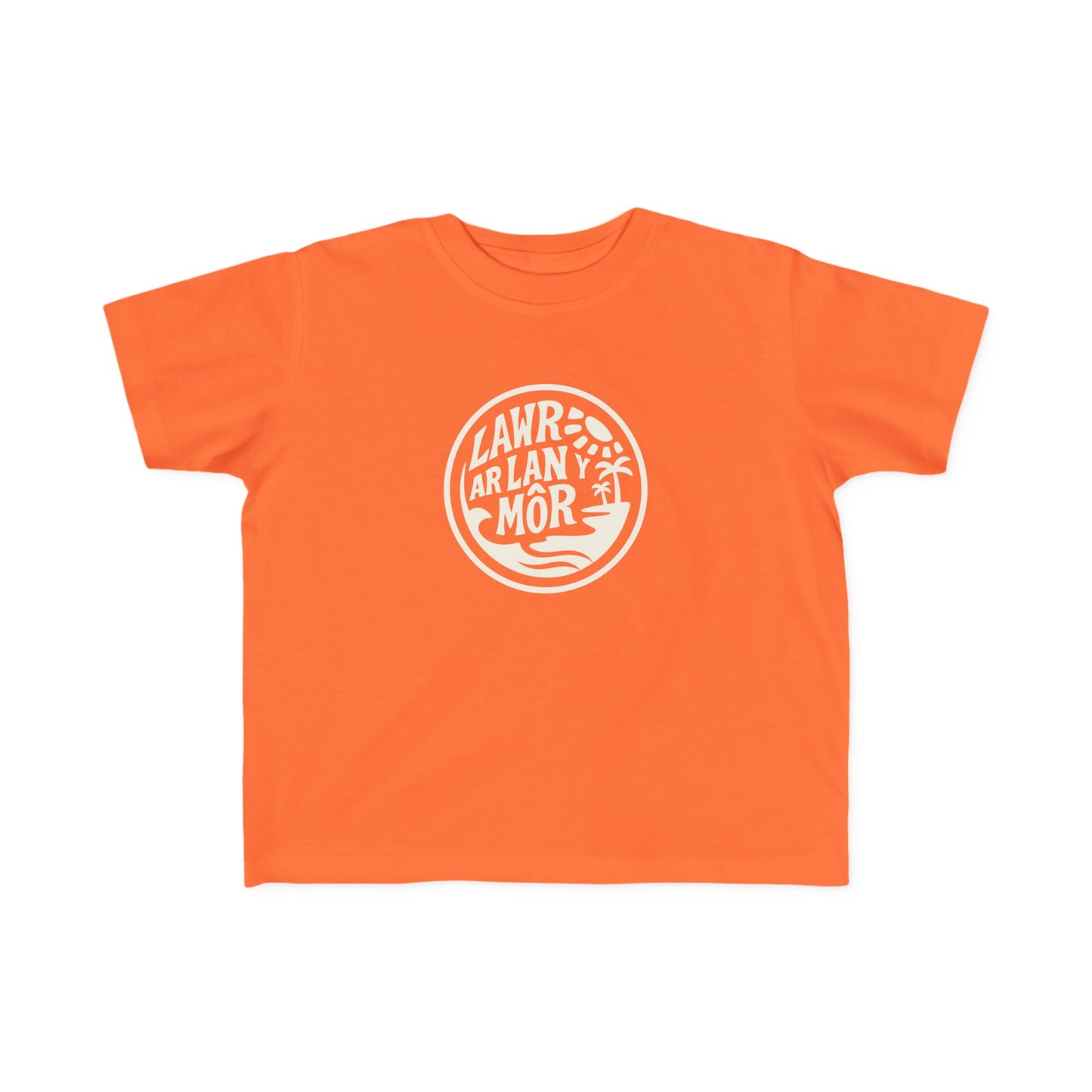 Toddler 'Lawr Ar Lan y Môr' Coastal T-Shirt