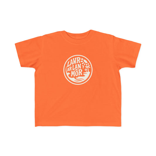 Toddler 'Lawr Ar Lan y Môr' Coastal T-Shirt