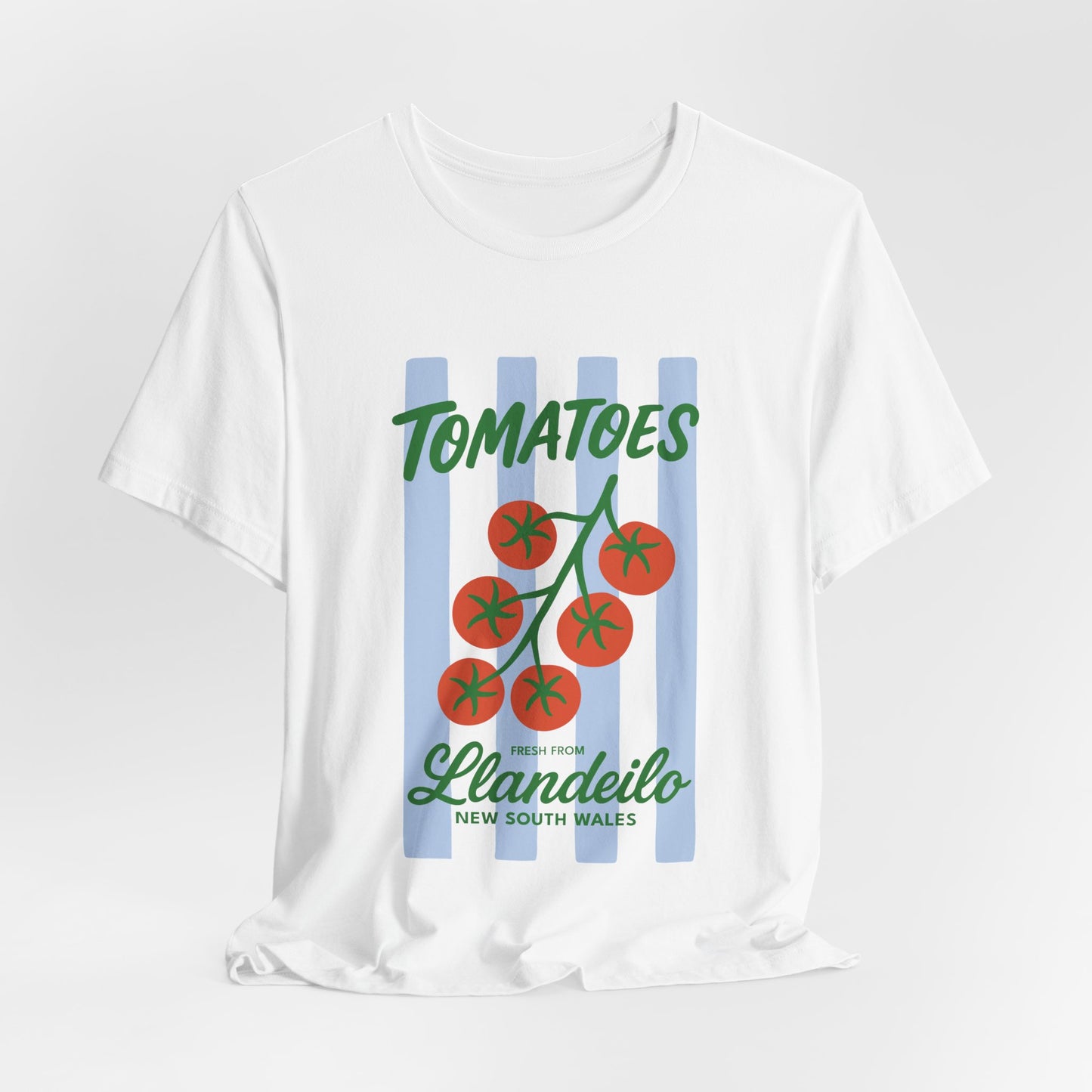 Tomatoes Llandeilo Tee - Vintage Market Vegetable Graphic T-Shirt