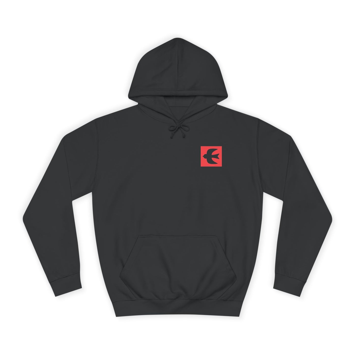 Retro Swallow & Wave Unisex Hoodie 'Can Y Wennol' (Double Sided)