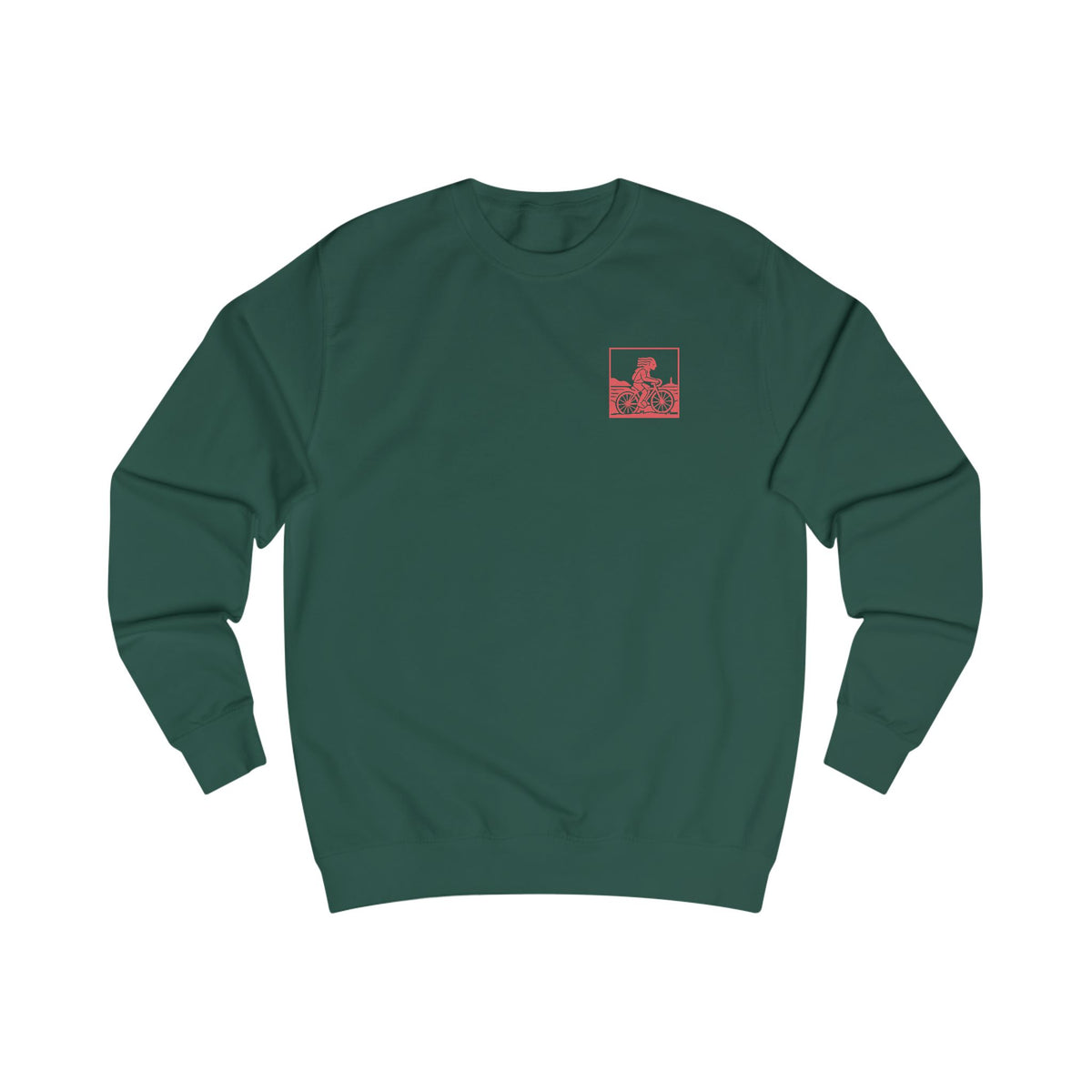 West Wales Cycling Unisex Sweatshirt (Double Sided) - 'Barod Am Y Daith'