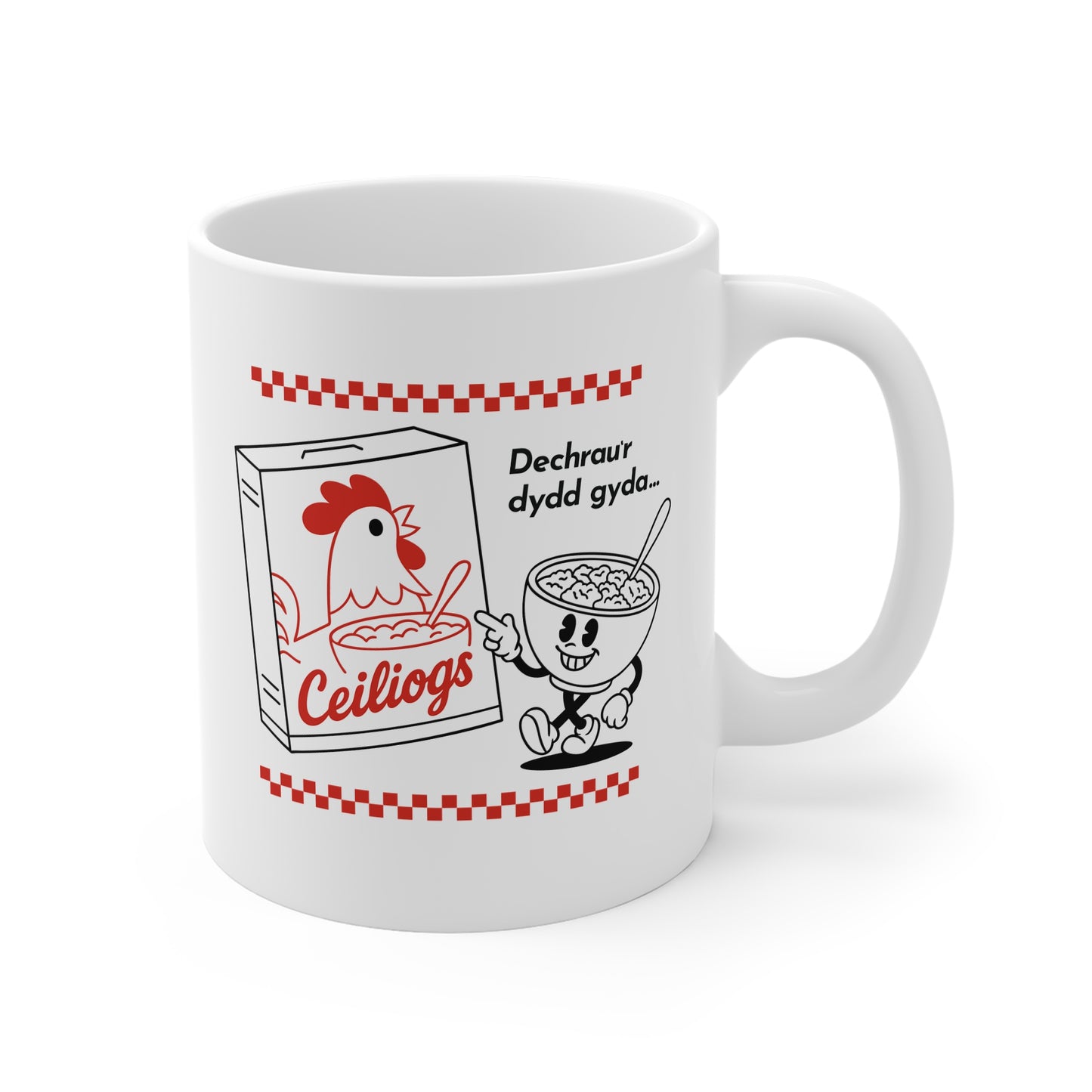 Ceiliogs Breakfast Mug