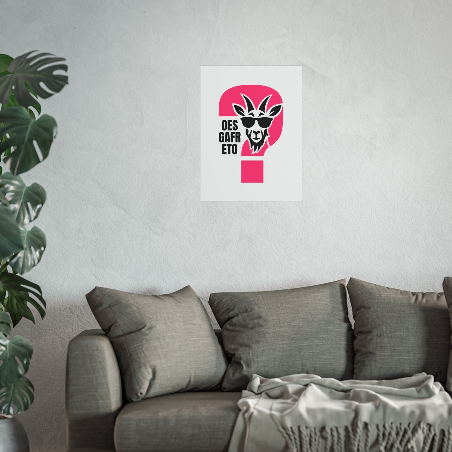 'Oes Gafr Eto' Fine Art Poster