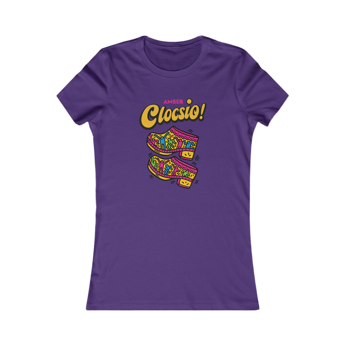 Women's 'Amser Clocsio' Tee (Slim Fit)