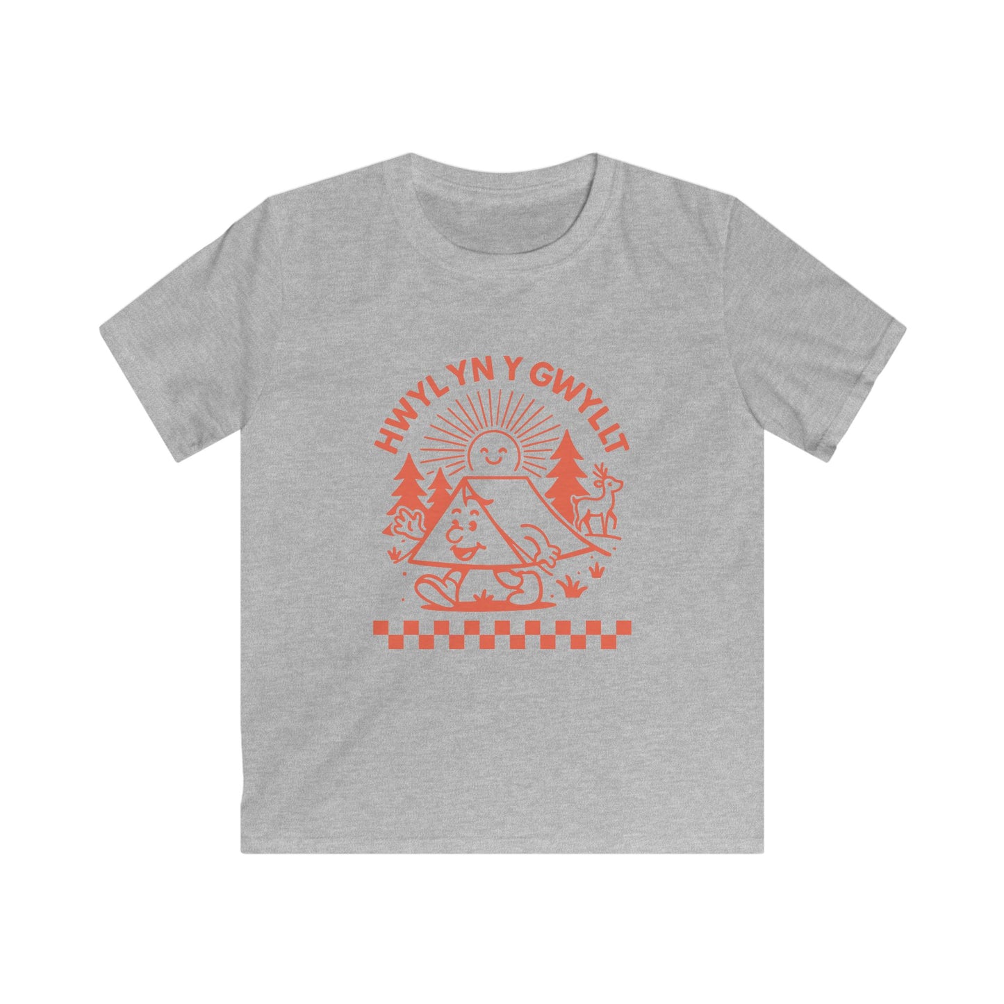 Welsh Kids Tee - 'Hwyl yn y Gwyllt' - Outdoor Adventure, Nature T-Shirt