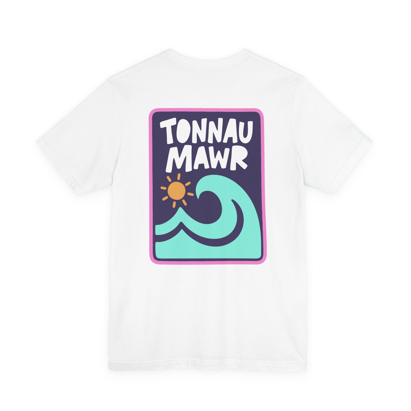 'Tonnau Mawr' - Welsh Surf UnisexTee (Double Sided)