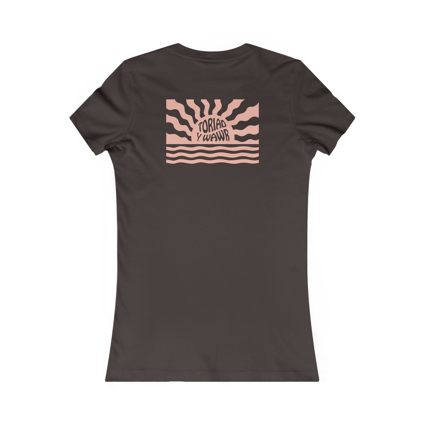 Women's 'Toriad Y Wawr' Tee - Retro Sunrise