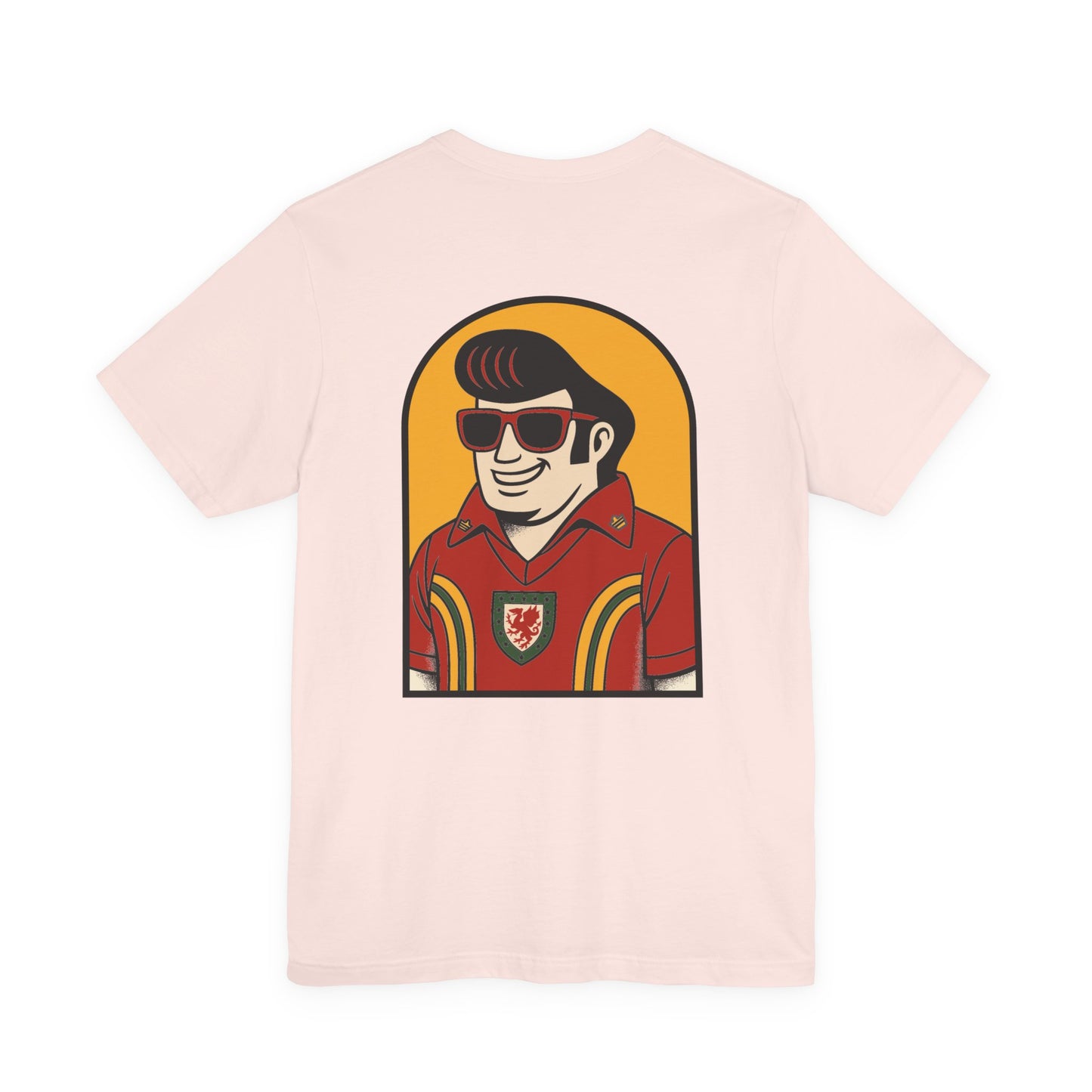 Double Sided Elvis Style Welsh Unisex T-Shirt (Unisex)