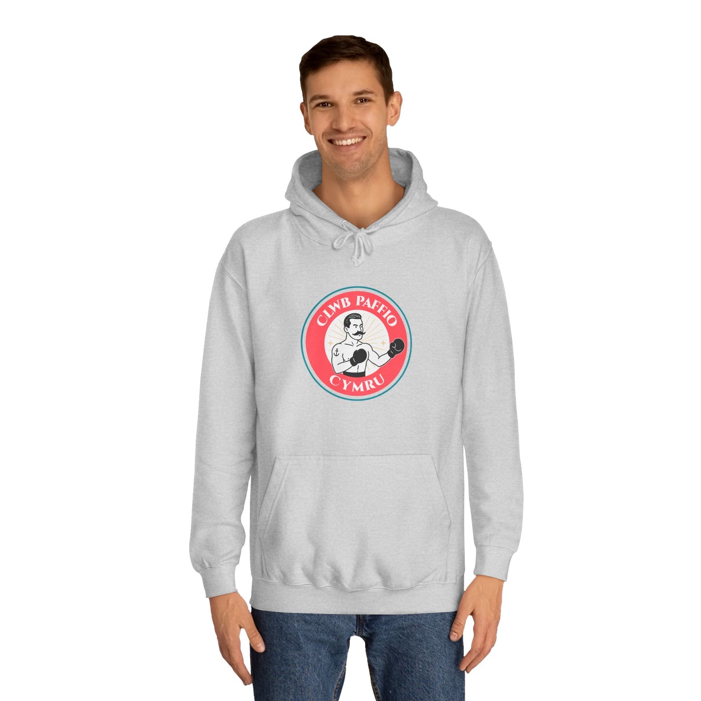 Clwb Paffio Cymru - Retro Boxing Unisex Hoodie