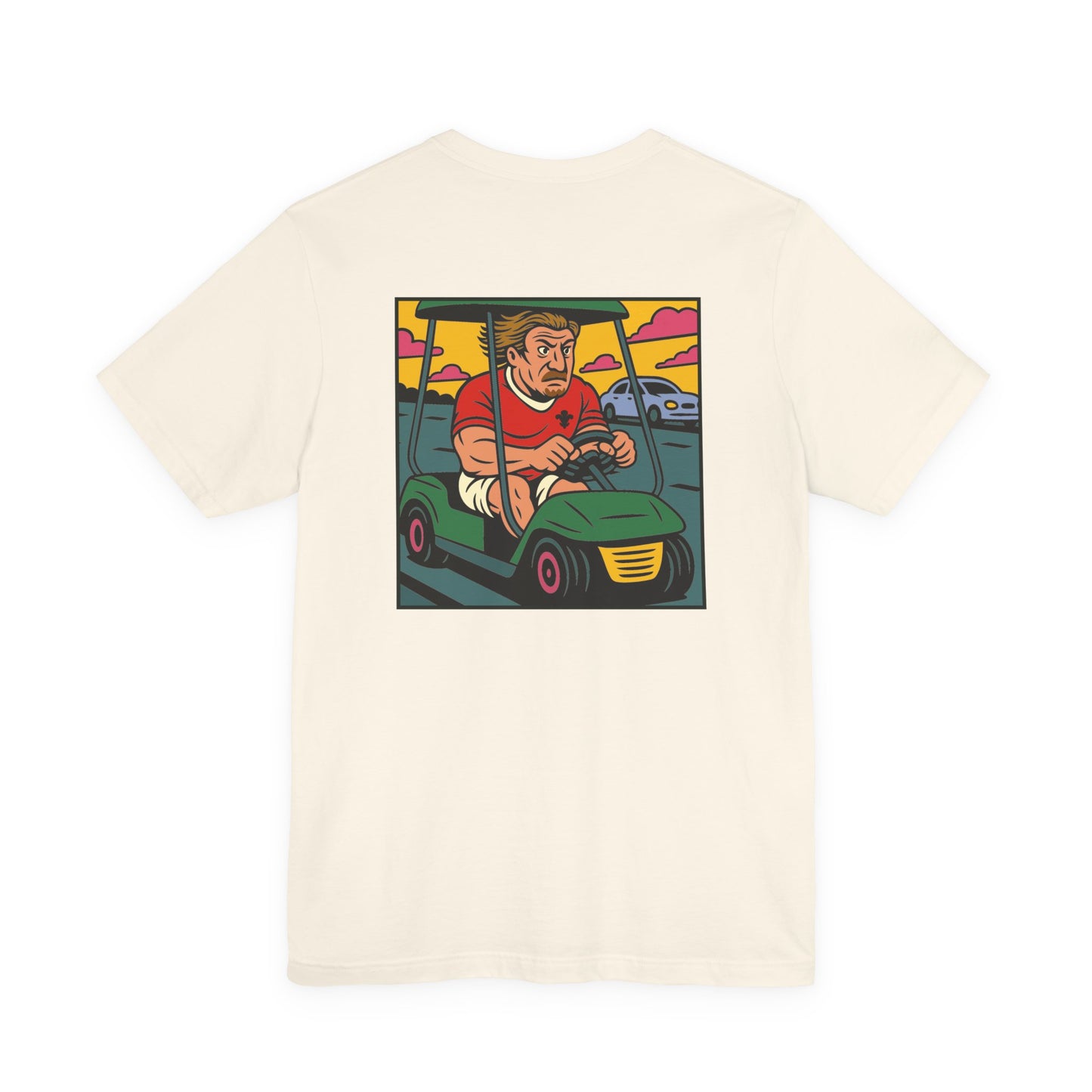 Life in the Fast Lane - Vintage Andy Powell Golf Buggy Tee —Welsh Rugby T-Shirt