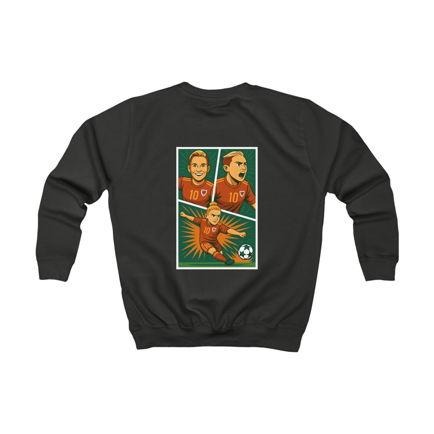 Kids Jess Fishlock Sweatshirt — Double Sided