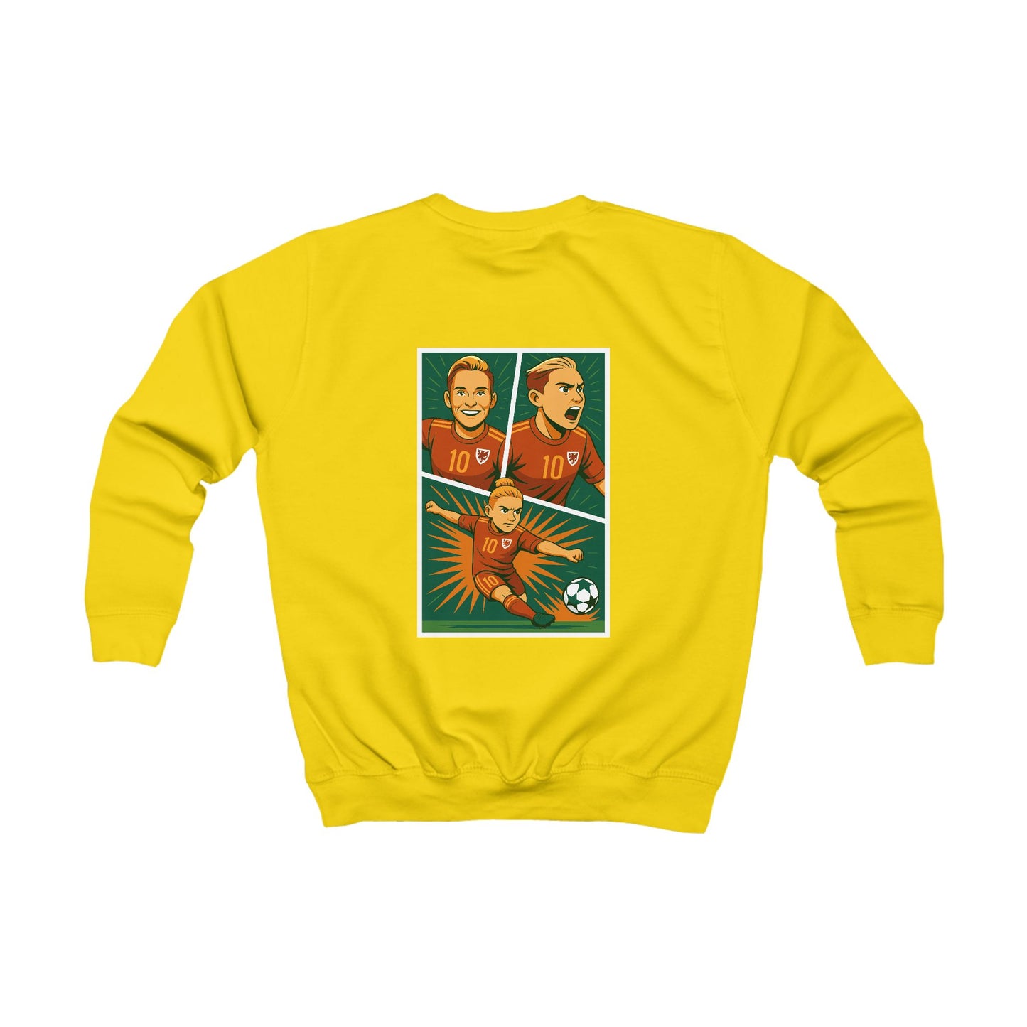 Kids Jess Fishlock Sweatshirt — Double Sided