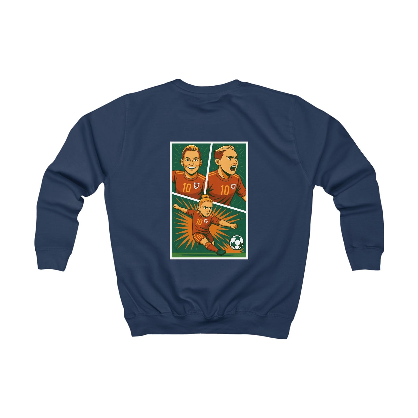 Kids Jess Fishlock Sweatshirt — Double Sided