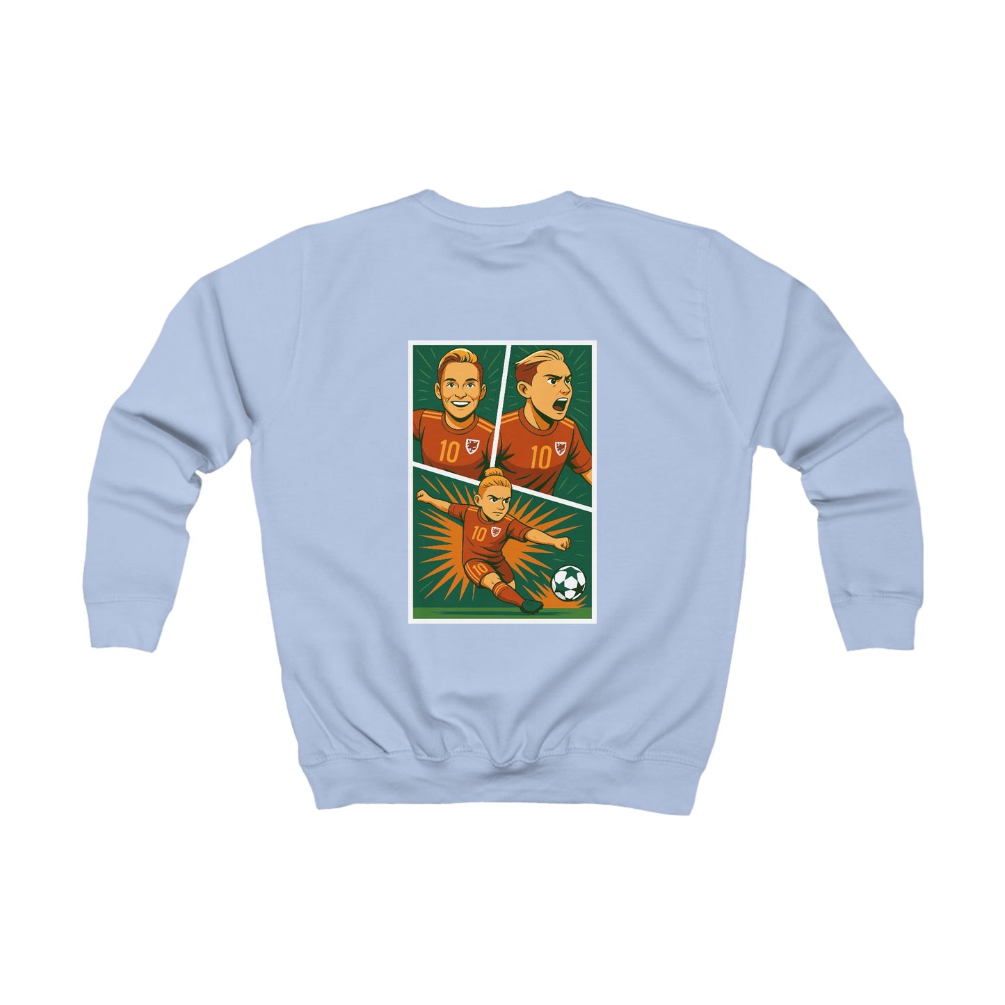 Kids Jess Fishlock Sweatshirt — Double Sided