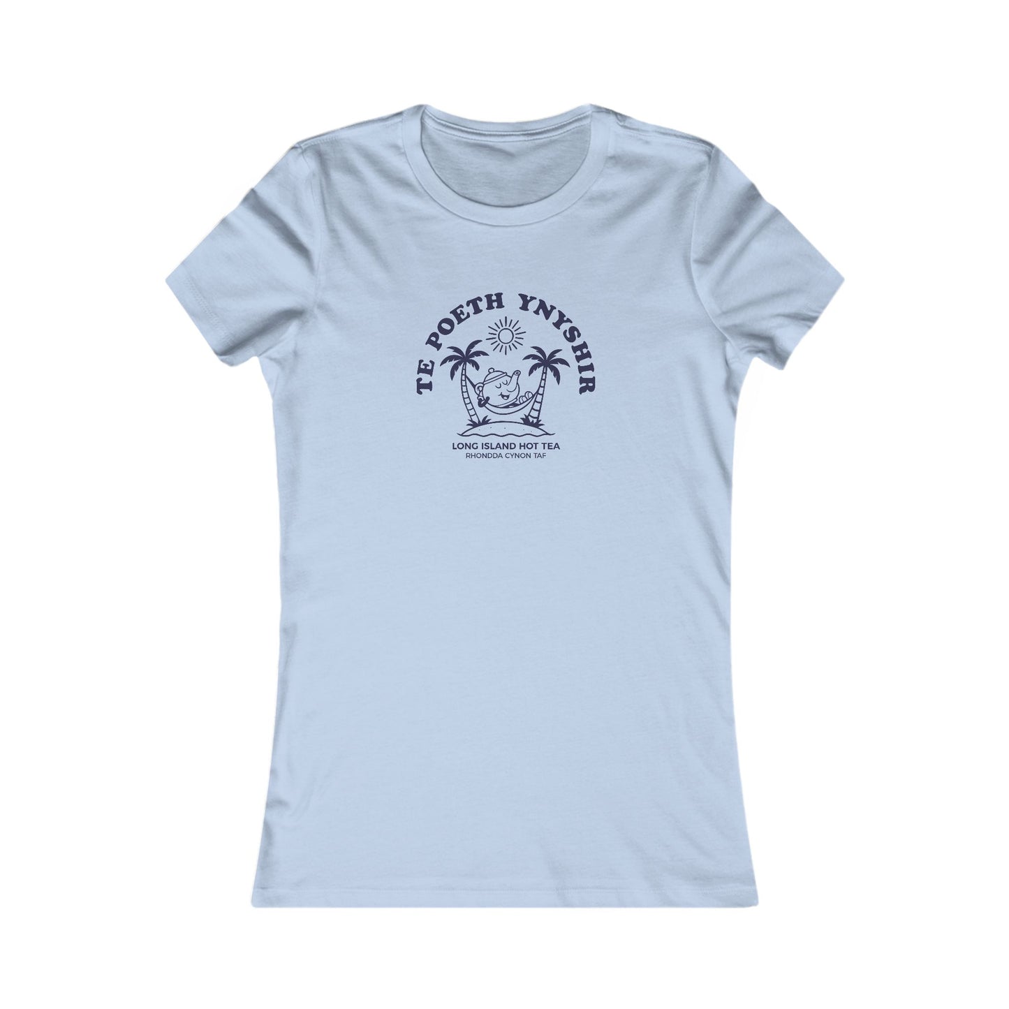 Women's Long Island Tee - 'Te Poeth Ynyshir'