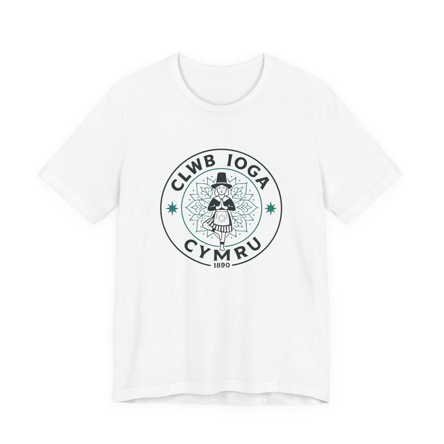 Welsh Yoga Club T‑Shirt (Unisex) – 'Clwb Ioga Cymru'