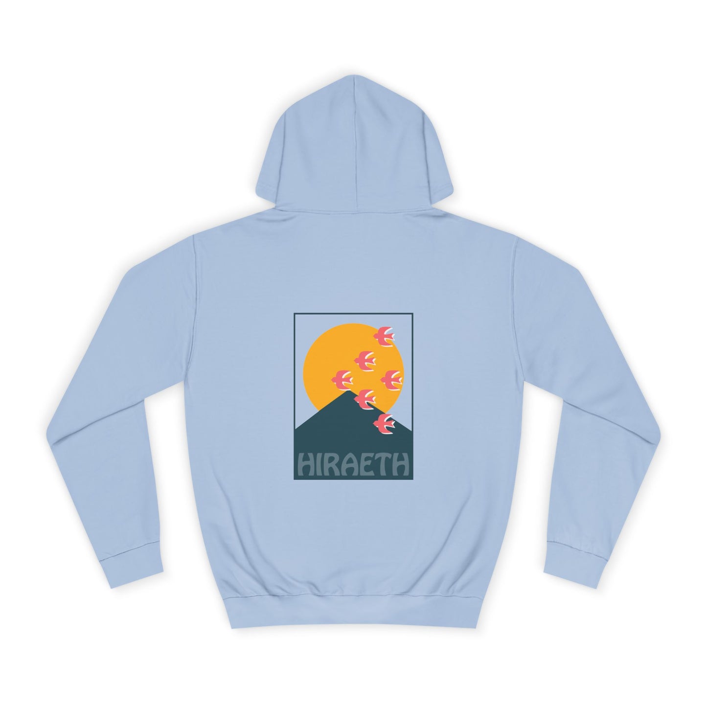 'Hiraeth' Unisex Hoodie - Sunset Over Yr Wyddfa (Double Sided)