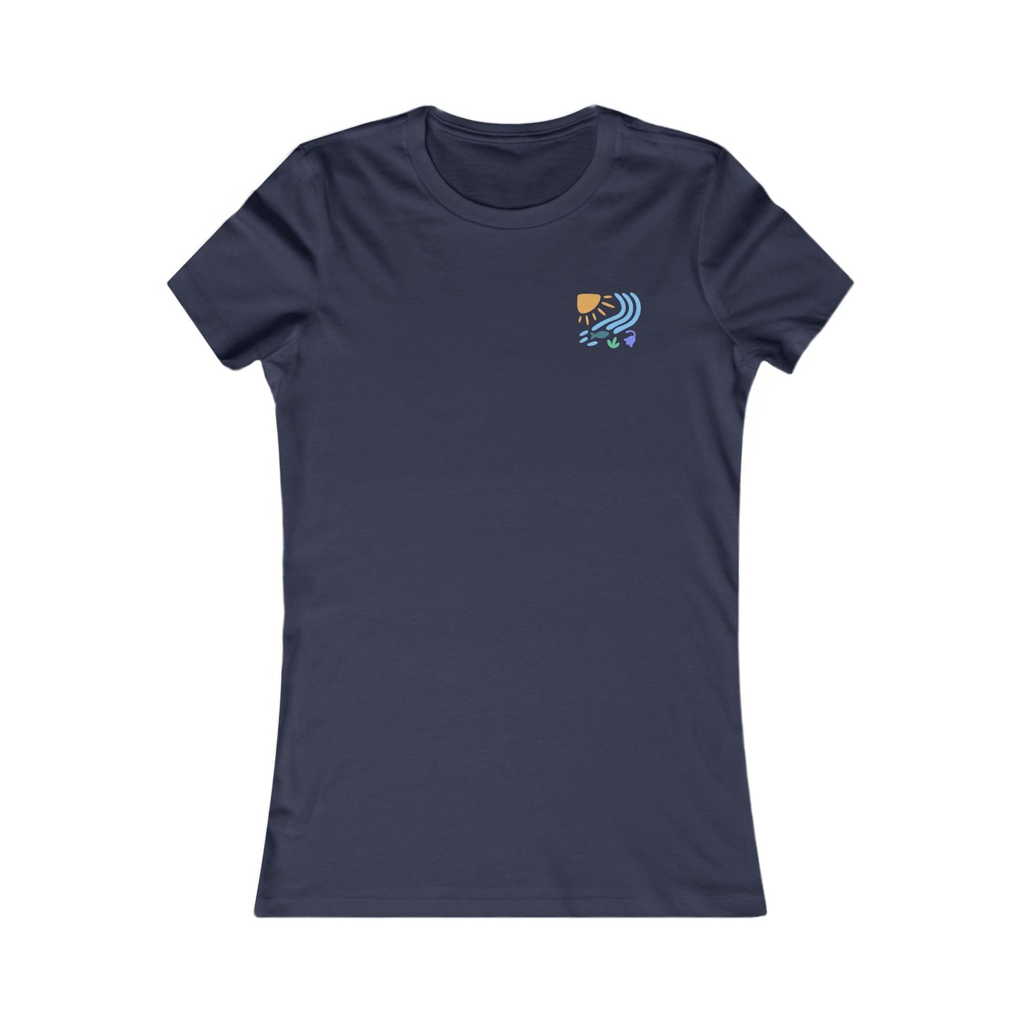 Women's 'Glan Y Nant' T-Shirt (Double Sided)