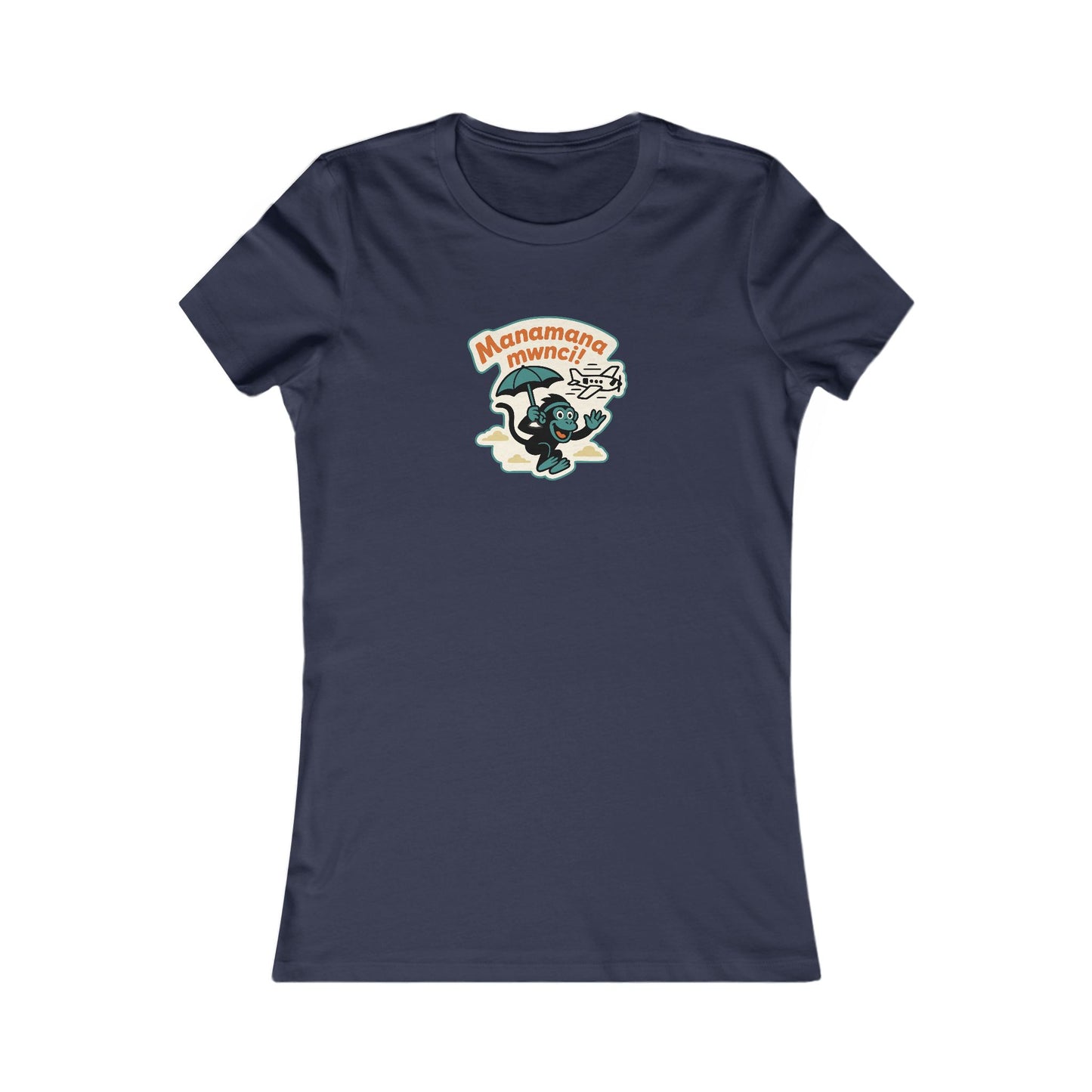 Women's 'Manamana Mwnci' Graphic T-Shirt