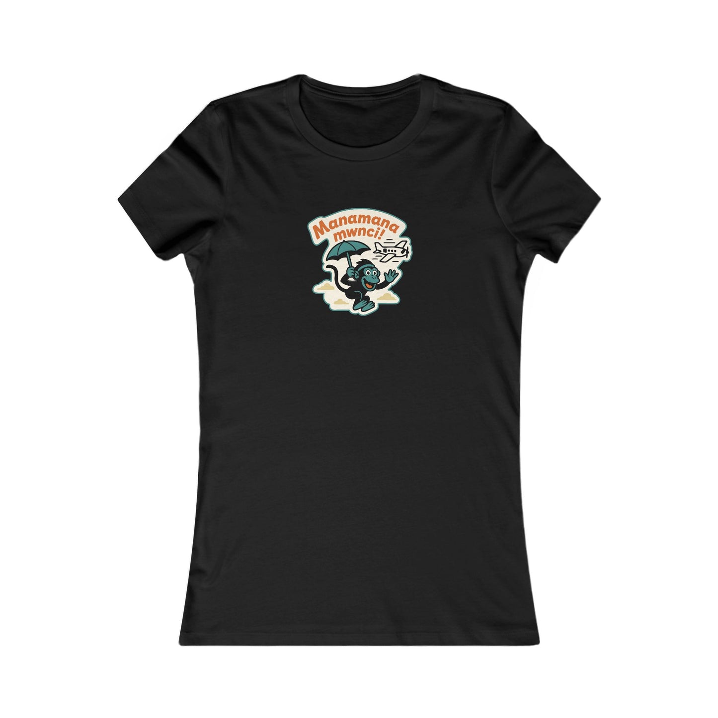 Women's 'Manamana Mwnci' Graphic T-Shirt
