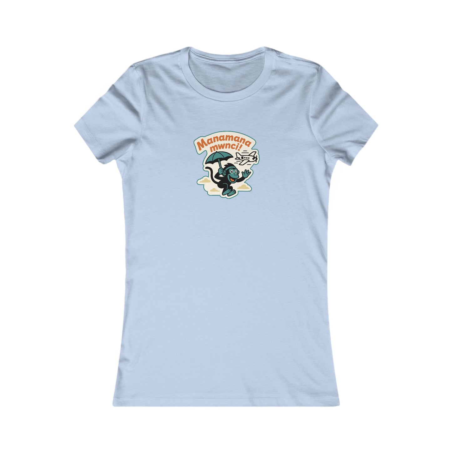 Women's 'Manamana Mwnci' Graphic T-Shirt