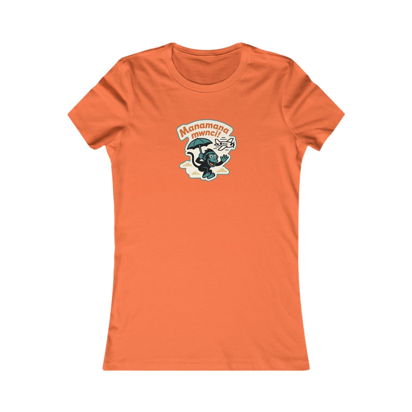 Women's 'Manamana Mwnci' Graphic T-Shirt