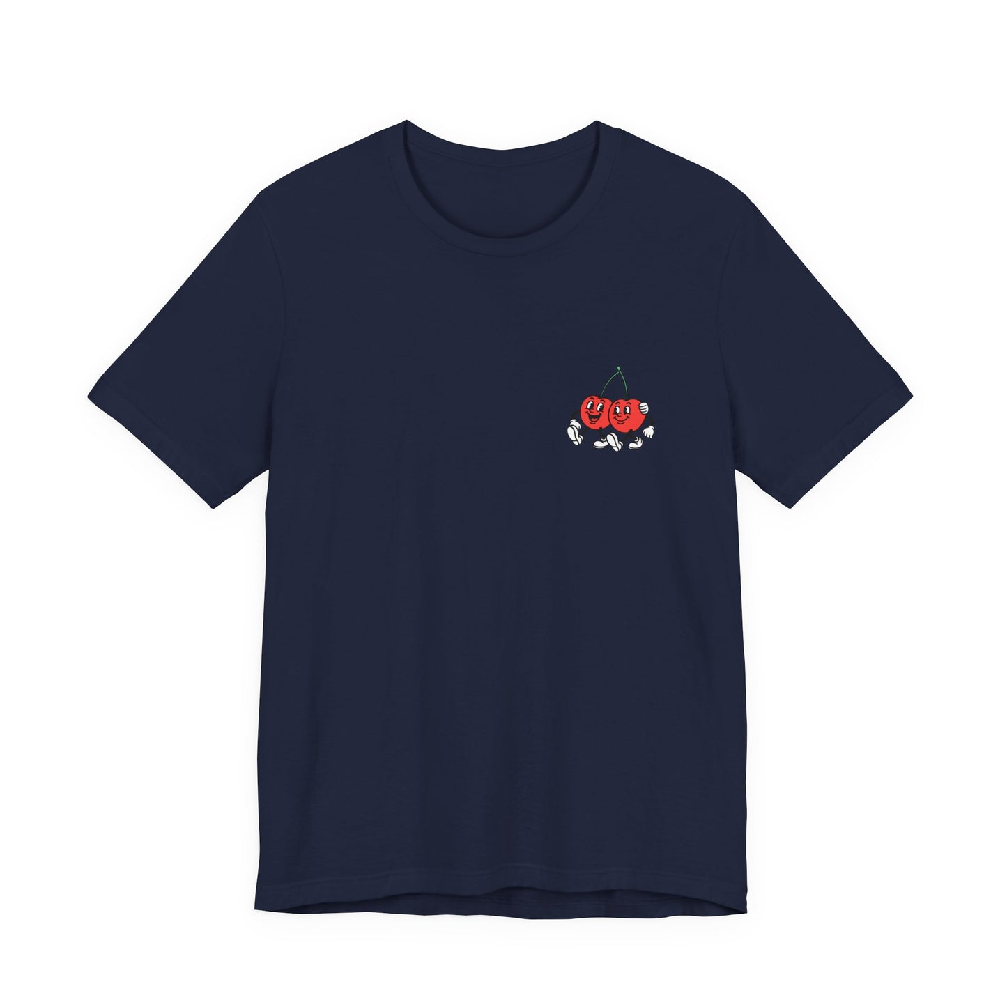 'Ceirios Trelew' Retro Cherries Patagonia Graphic Unisex Tee (Double Sided)