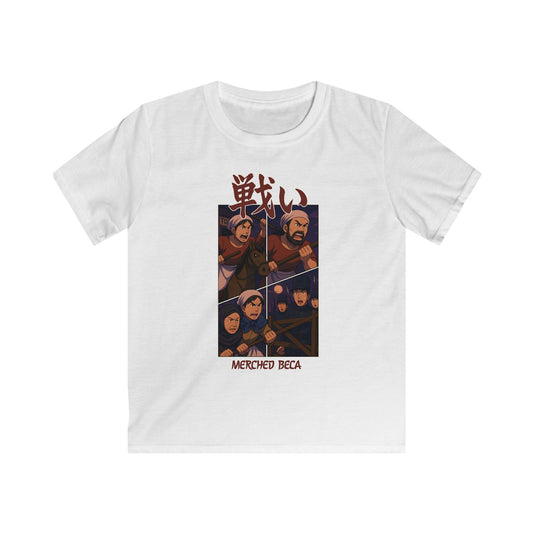 Kids "Merched Beca" Anime Battle T-Shirt (Rebecca Riots)