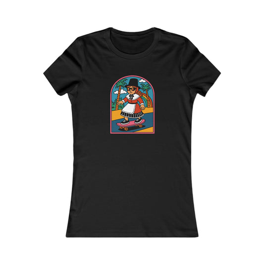 Women's Welsh Skateboard Graphic Tee