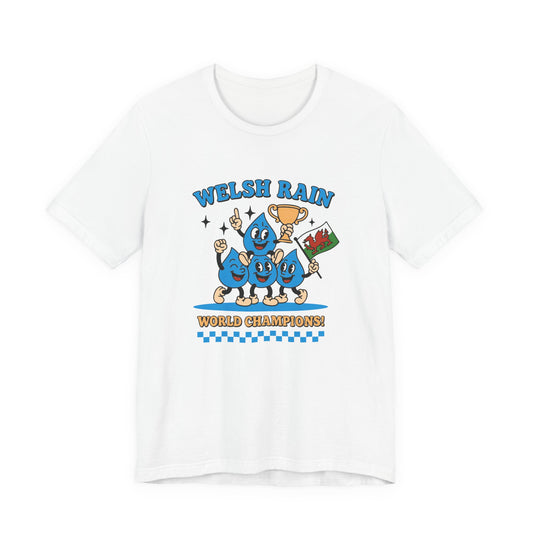 Welsh Rain World Champions - Retro Unisex T-Shirt