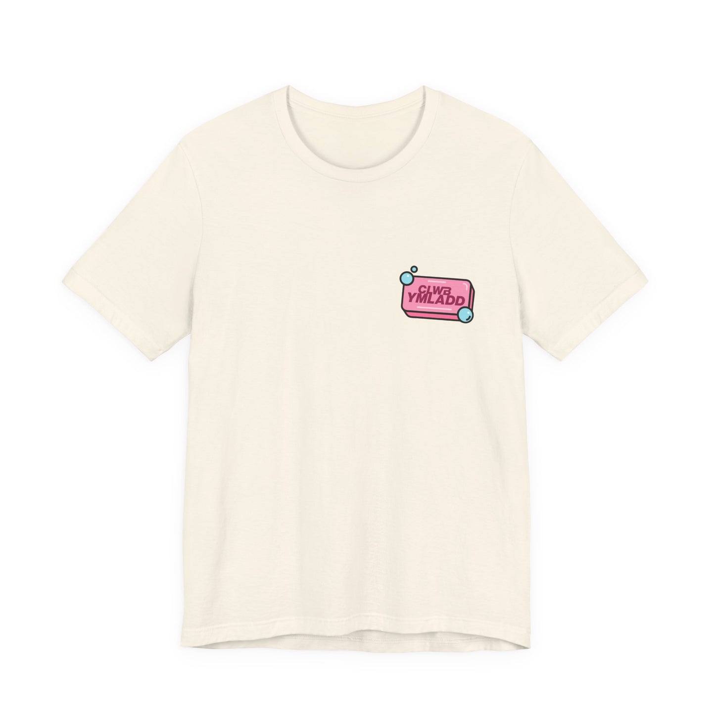Fight Club Retro Unisex Tee - Welsh Language 'Clwb Ymladd'