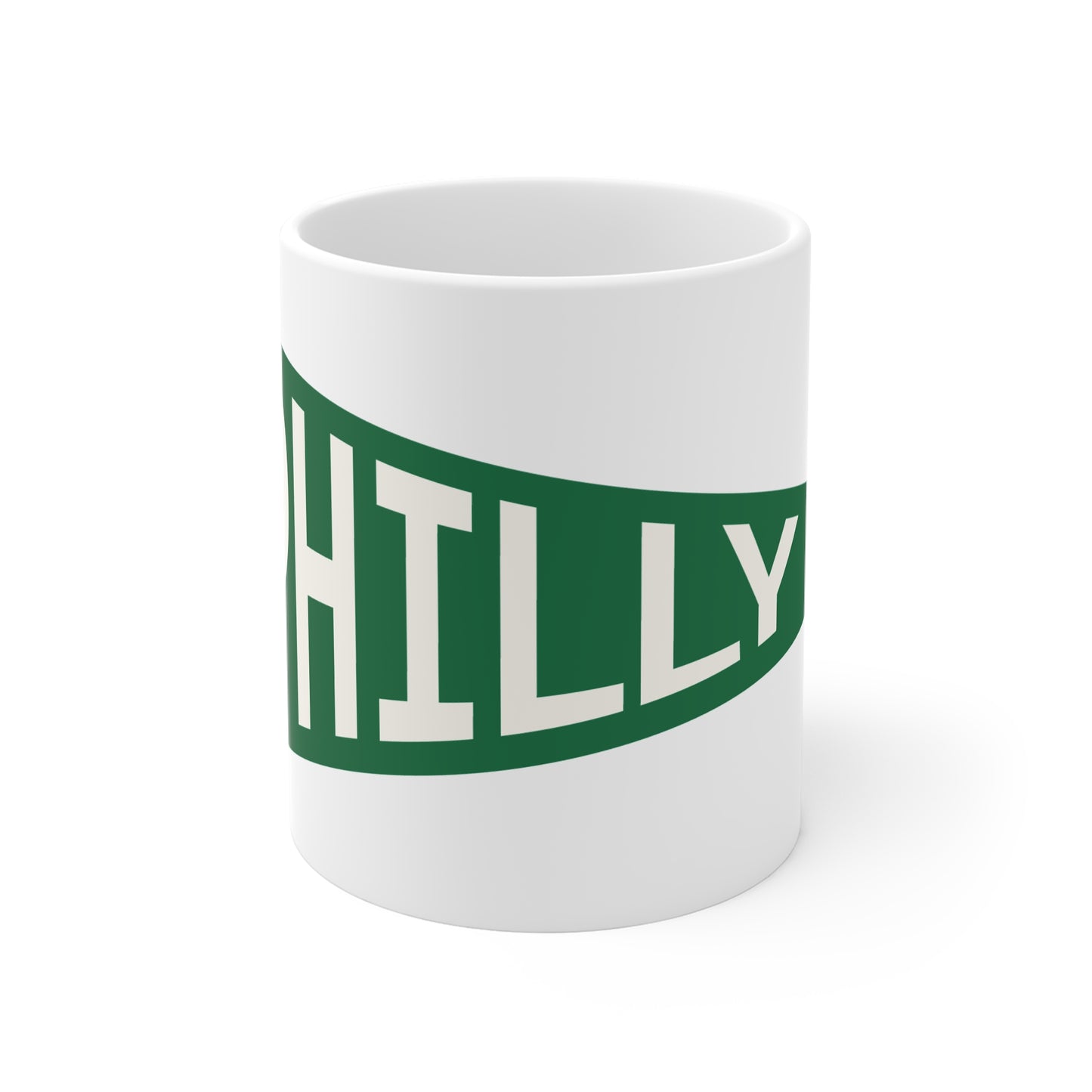 Caerphilly Green Pennant Coffee Mug