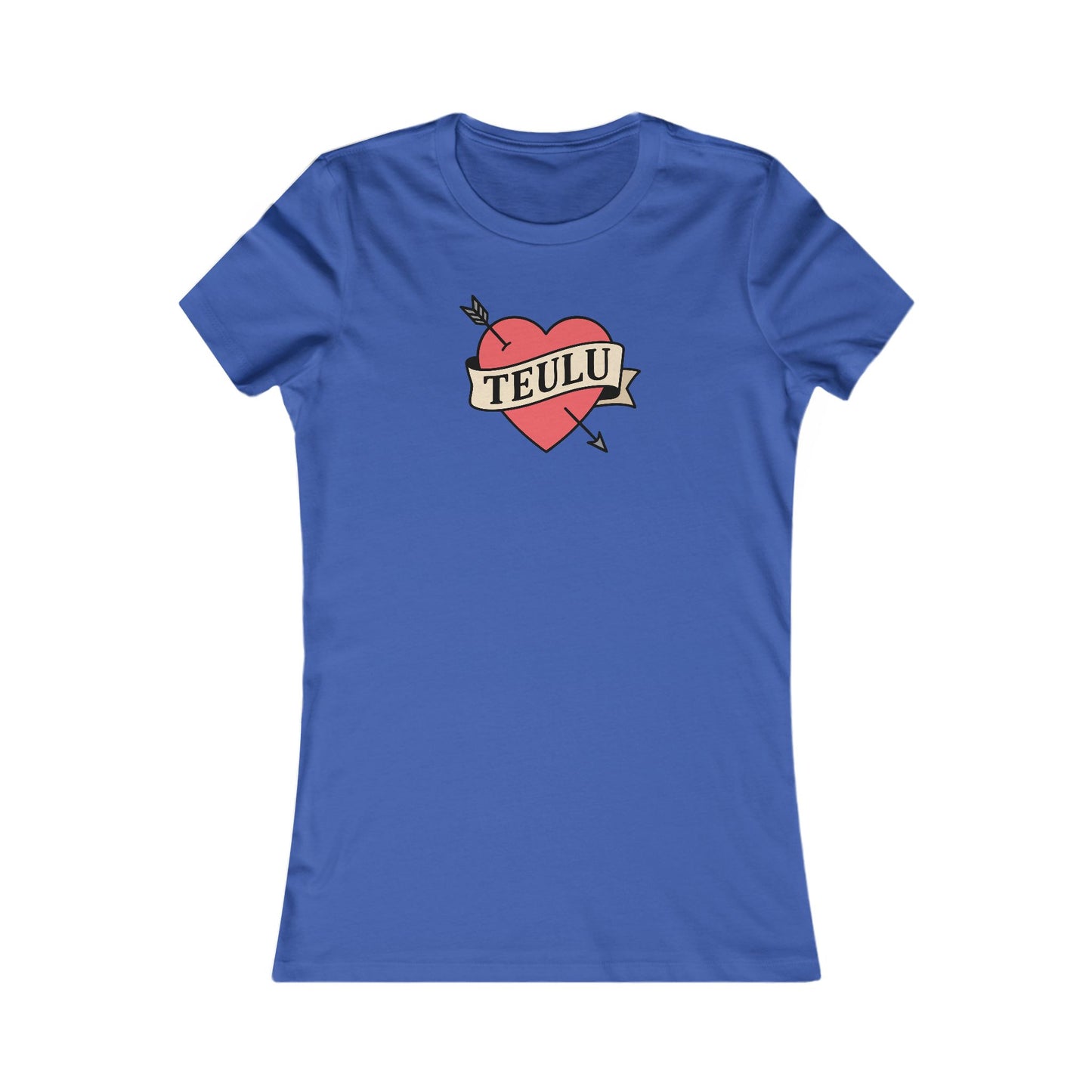 Women's 'Teulu' Heart Tee